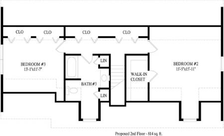 Freeport Modular Home Floor Plan Second Floor